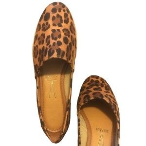 Vizzano Espadrille Animal Print Platform Brown/Black Size US 9/EU 40